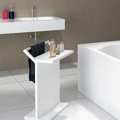 Bernstein Floor Standing Towel Rack with Shelf
50(W) x 69.3(H) cm - Matt White