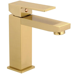 Grey Square Basin faucet